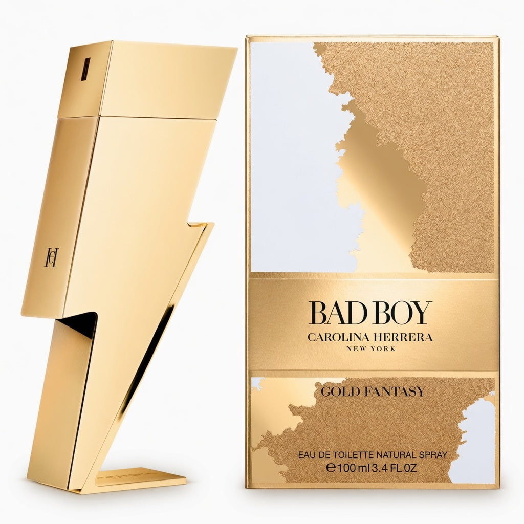 Bad Boy Gold Fantasy EDT - Carolina Herrera